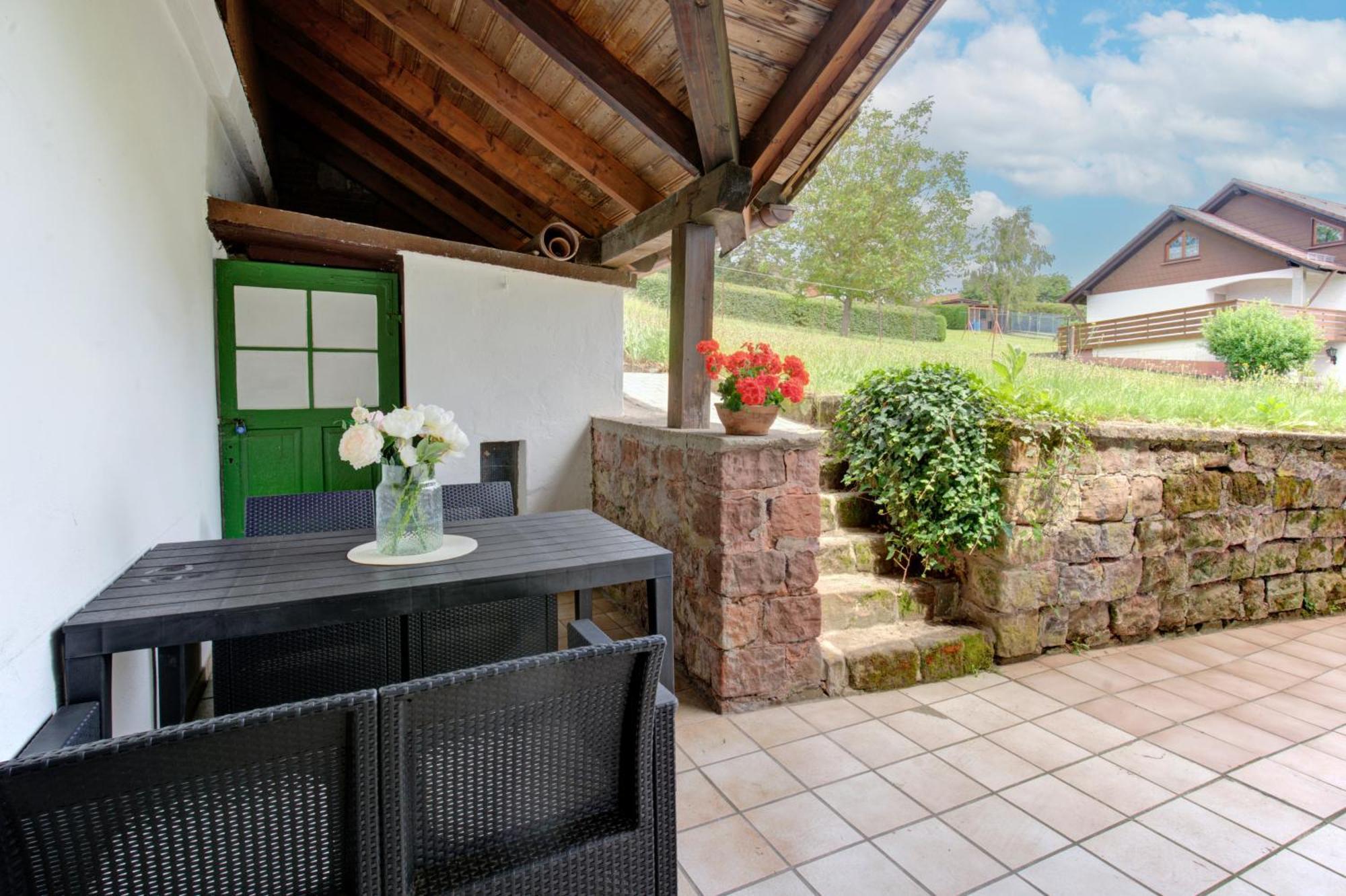 Ferienhaus Storchenblick Bann Exterior photo